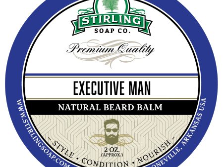 Executive Man Beard Balm - 2oz Online Hot Sale