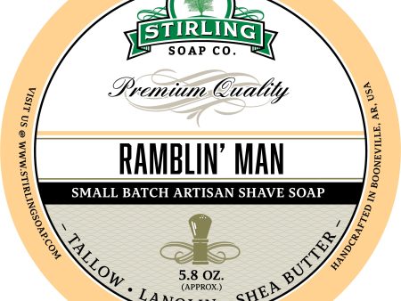 Ramblin  Man - Shave Soap Hot on Sale