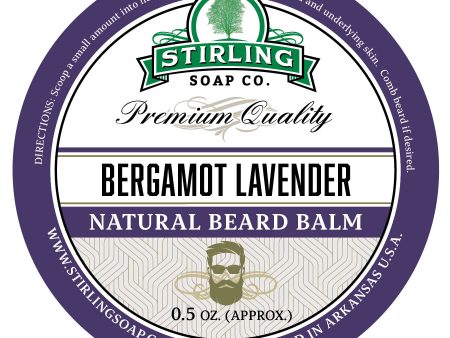 Bergamot Lavender Beard Balm - 1 2oz Hot on Sale