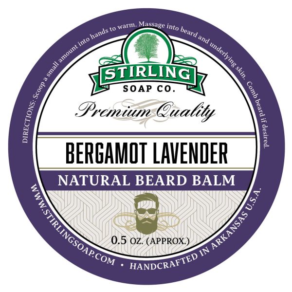 Bergamot Lavender Beard Balm - 1 2oz Hot on Sale