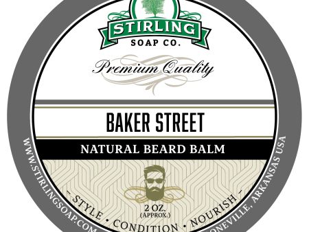 Baker Street Beard Balm - 2oz For Sale