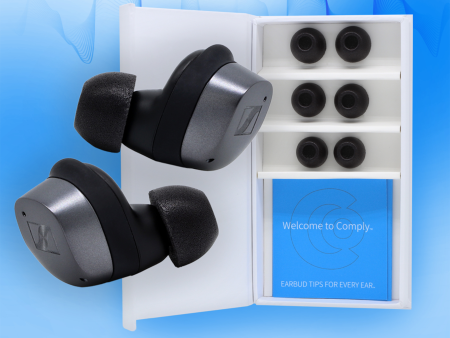 Comply Foam NEW TrueGrip™ Premium Ear Tips for Sennheiser MOMENTUM 3 & 4 and ACCENTUM Sale