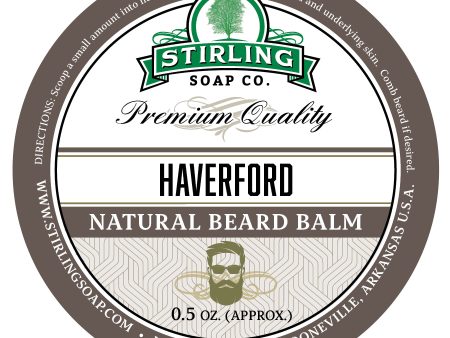 Haverford Beard Balm - 1 2oz Fashion