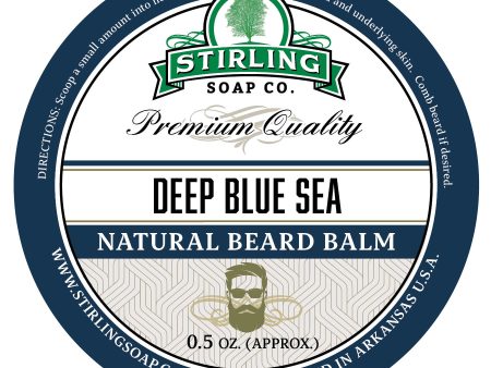 Deep Blue Sea Beard Balm - 1 2oz Hot on Sale