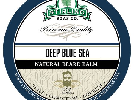 Deep Blue Sea Beard Balm - 2oz Fashion