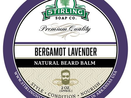 Bergamot Lavender Beard Balm - 2oz on Sale