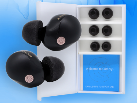 Comply Foam NEW TrueGrip™ Premium Ear Tips for Sony True Wireless Earbuds Online now