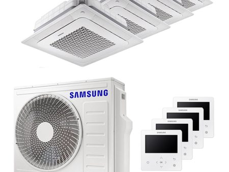 Samsung Air conditioner Windfree 4-way square split 9000 + 9000 + 9000 + 9000 BTU inverter A ++ outdoor unit 8.0 kW Online Sale