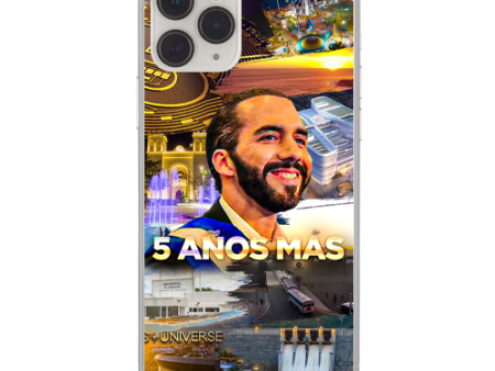 Nayib Bukele iPhone Case “5 Años Más” For Cheap