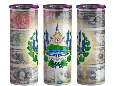 El Salvador Tumbler | El Salvador Old Money | 20 oz Online Sale