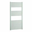 Bathroom towel radiator Ercos opera 770 x 600 mm. in white steel Online now