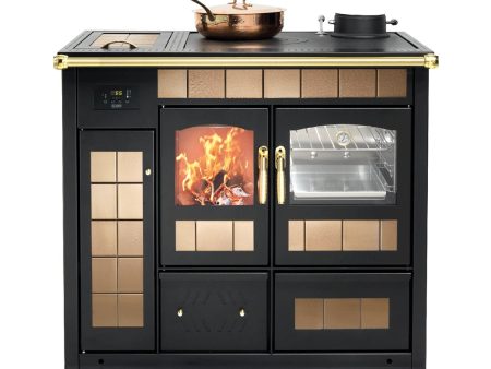 Klover STORICA wood-fired thermocooker K-KP 14 kW Idro + DHW kit For Sale