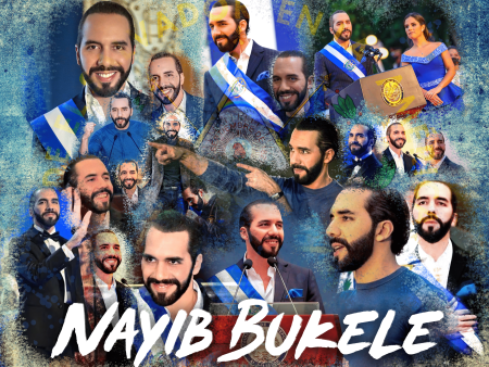 El Salvador Tumbler | Nayib Bukele | 20 oz For Cheap