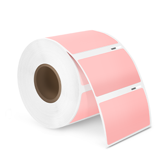 2.25”x1.25” Direct Thermal Label, Compatible with Zebra,Dymo, Rollo and More Label Printers (1000 Labels, Pink) Online now