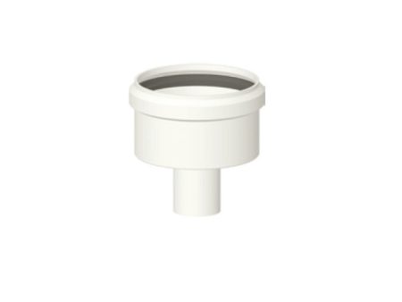 Condensate drain plug for condensing boiler fume outlet diam. 125mm. in pp For Cheap