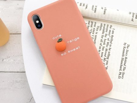 3D Fruit Orange Phone Case Hot on Sale