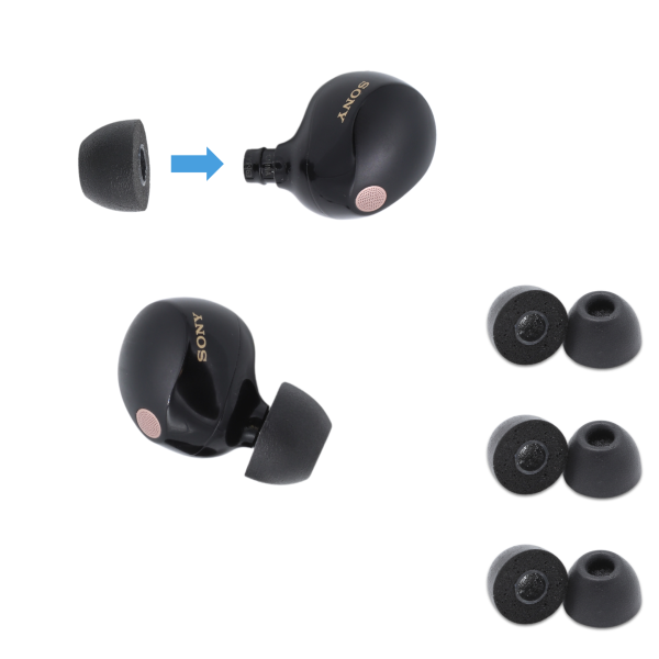 Sony WF-1000XM5 Foam Ear Tips - TrueGrip™ Pro Online now