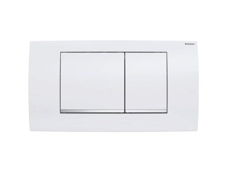 Geberit Twinline 30 white plate for two-quantity rinsing Supply