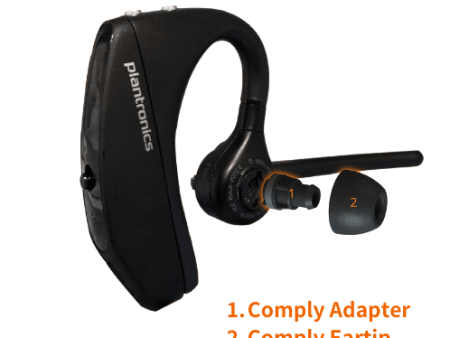 Comply™ Foam Ear Tips for Plantronics Voyager 5200 & Voyager Legend Headsets Supply