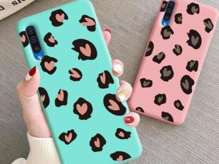 Leopard Print Heart Phone Cover For Sale