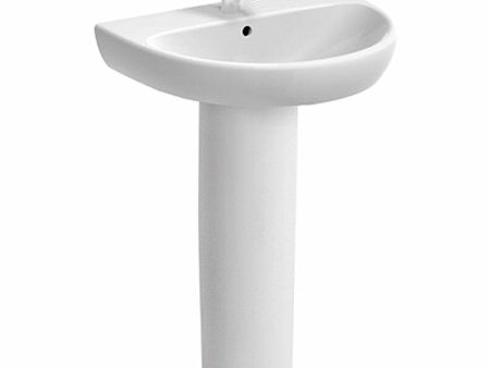 Column for Geberit Selnova glossy white washbasin Discount