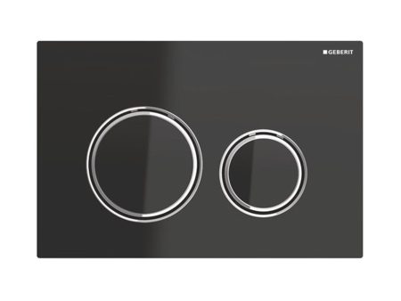 Geberit Sigma 21 black chromed plate for two-quantity rinsing Online Hot Sale