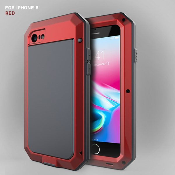 Heavy Duty Protection Metal Phone Case for iPhone on Sale