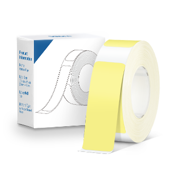 Thermal Label Maker Tape Adapted P10 Label Maker, Standard Laminated Office Labeling, 15mmx40mm 0.5x1.57inch, 180 Labels Roll, P10 Thermal Printing Label Paper (Yellow) Online Sale