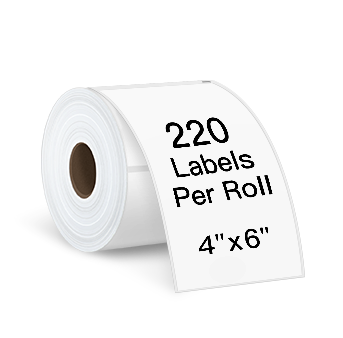 Shipping Label, 4 x 6 Direct Thermal Labels, 220 Labels Roll Online Sale