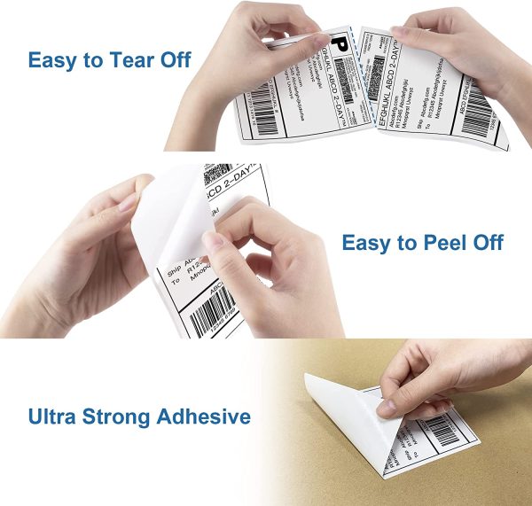 Shipping Label, 4 x 6 Direct Thermal Labels, 220 Labels × 4 Rolls For Cheap