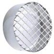 Anti-intrusion suction grille for condensing boiler fumes outlet diam. 80mm. stainless Online Sale