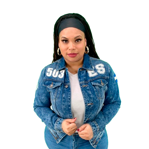 El Salvador Premium Blue Denim Jackets with Embroidered Logos Online Hot Sale