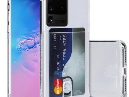 Clear Credit Card Holder Phone Case For Samsung Supply