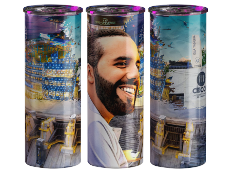 El Salvador Tumbler | Nayib Bukele President | 20 oz Online now