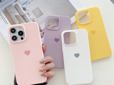 Love Heart Emblem Phone Case for iPhone Online Hot Sale