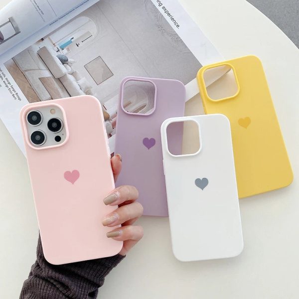 Love Heart Emblem Phone Case for iPhone Online Hot Sale