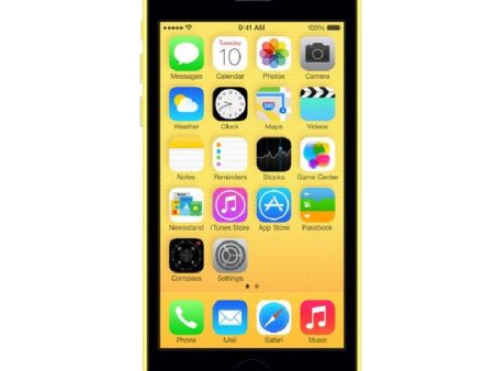 Apple iPhone 5C 16GB 4G LTE Yellow Unlocked (Refurbished - Grade A) Online Hot Sale