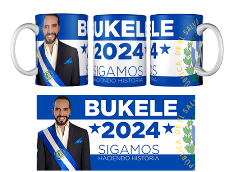 Nayib Bukele Mug 2024 Reelection Hot on Sale