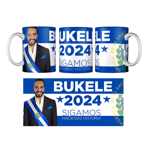 Nayib Bukele Mug 2024 Reelection Hot on Sale