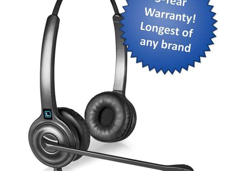 Leitner LH235 Dual-Ear USB Headset Hot on Sale